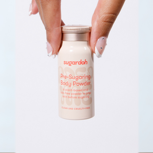 Pre-Sugaring Body Powder