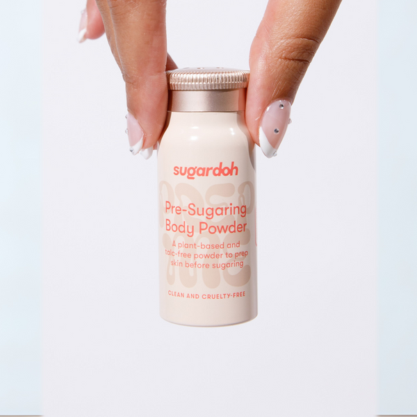 Pre-Sugaring Body Powder