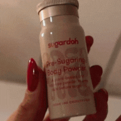 Pre-Sugaring Body Powder